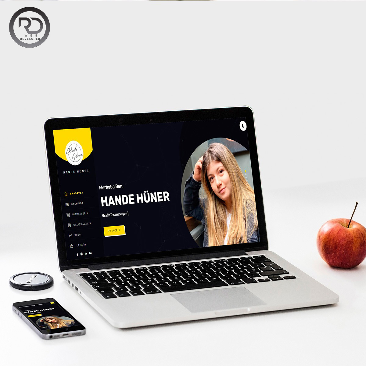 Rıdvan Daşdelen | Kişiye Özel Web Sitesi | Hande Hüner