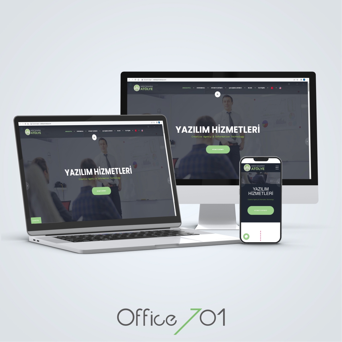 Rıdvan Daşdelen | Kurumsal Web Sitesi | Web Tasarım Atölye