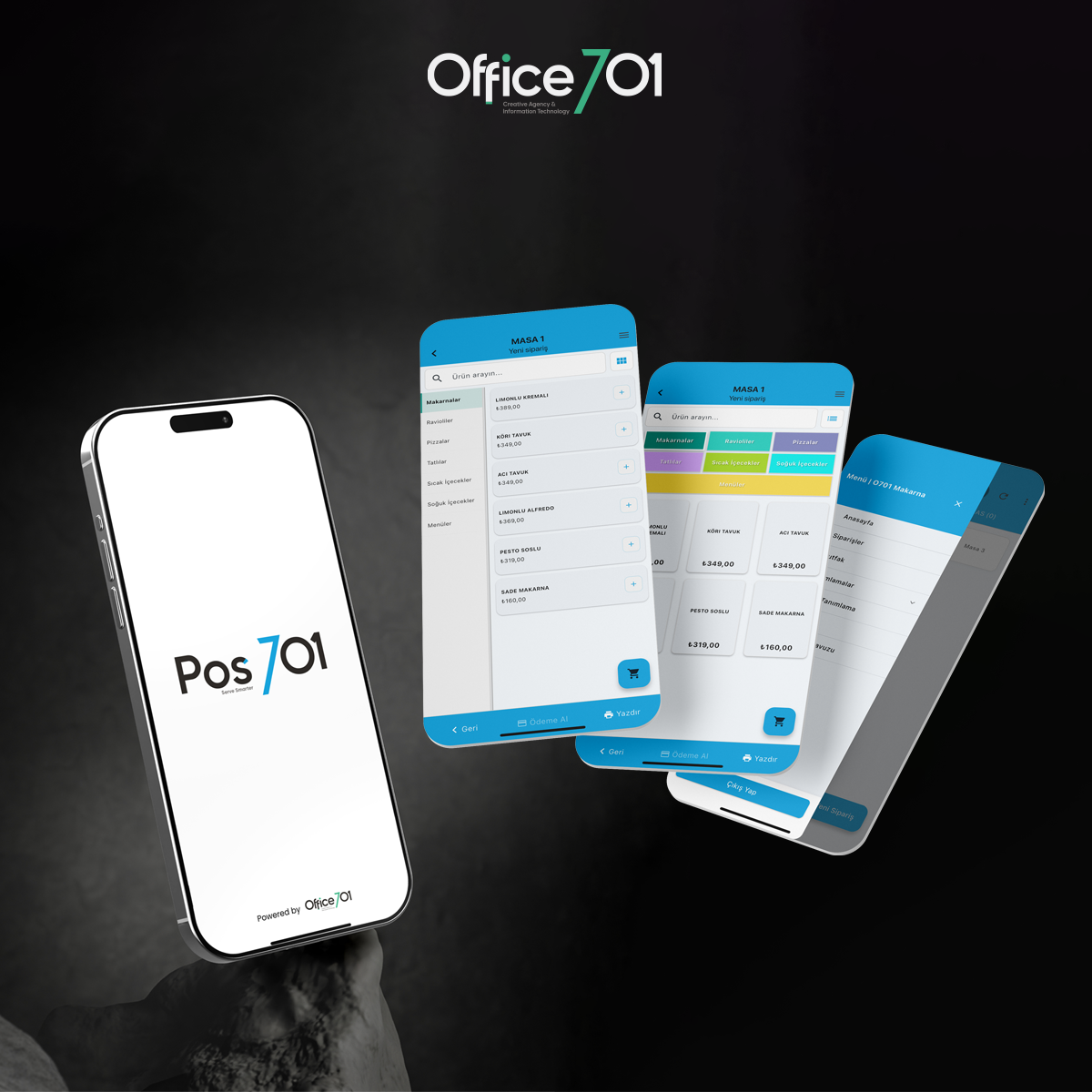 Rıdvan Daşdelen | Proje Yazılımı | Pos701 Mobil Uygulaması