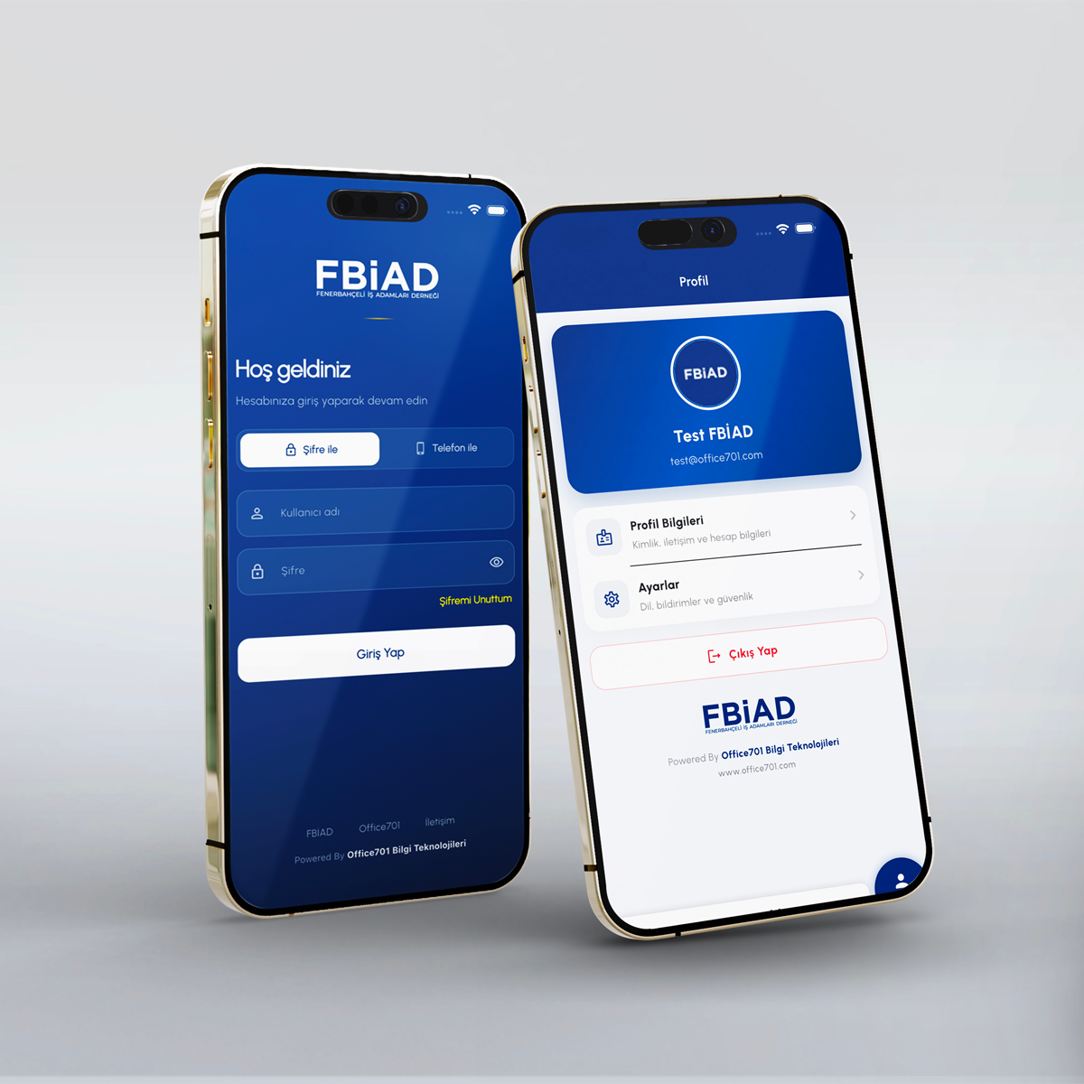 Rıdvan Daşdelen | Proje Yazılımı | FBİAD | Fenerbahçeli İş Adamları Derneği Mobil Uygulaması